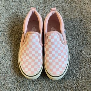 Vans girls size 3 pink sneakers